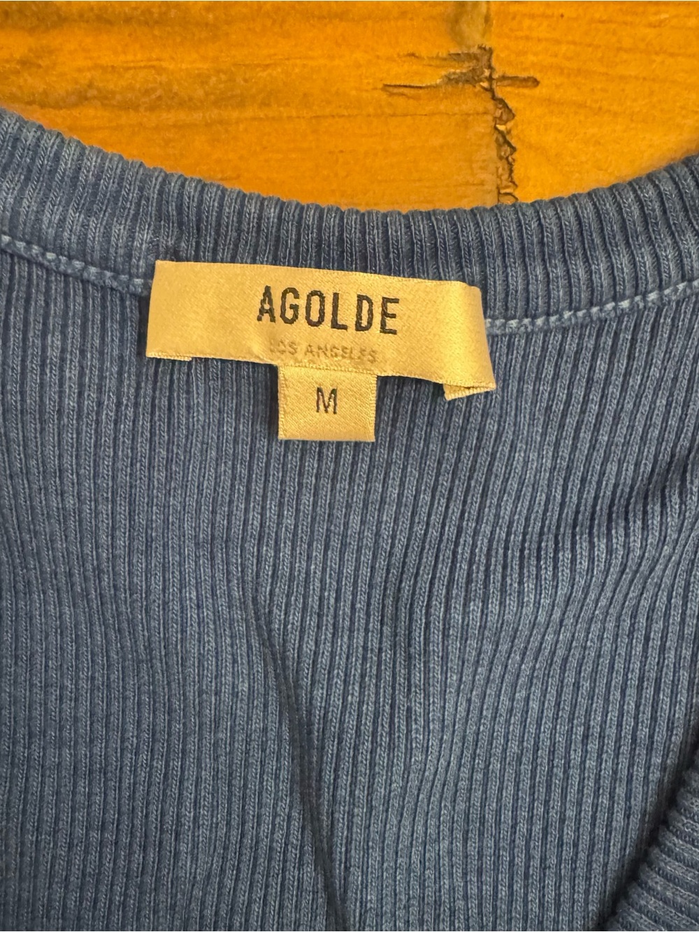 AGOLDE Ribbed Poppy Tank - Picture 3 of 7